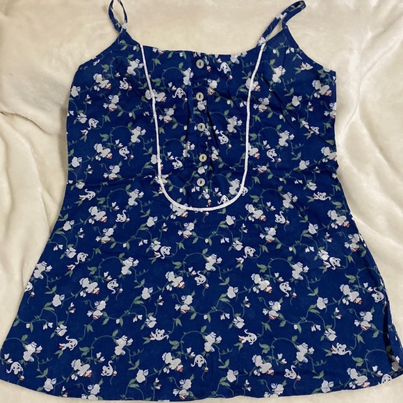 Quicksilver, Xsmall cute printed tank top !! - Picture 1 of 5